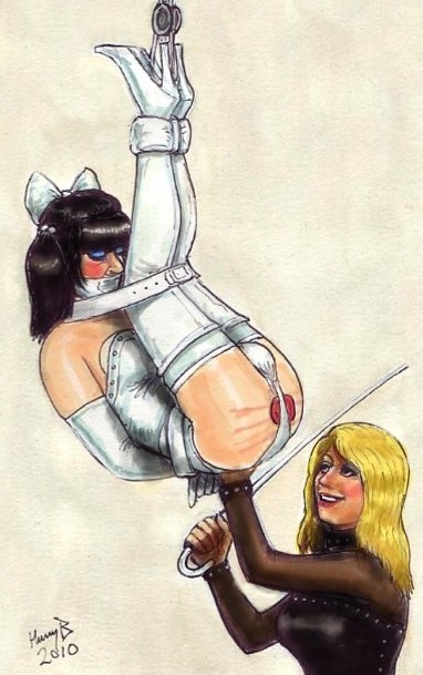 Playboy bondage cartoon